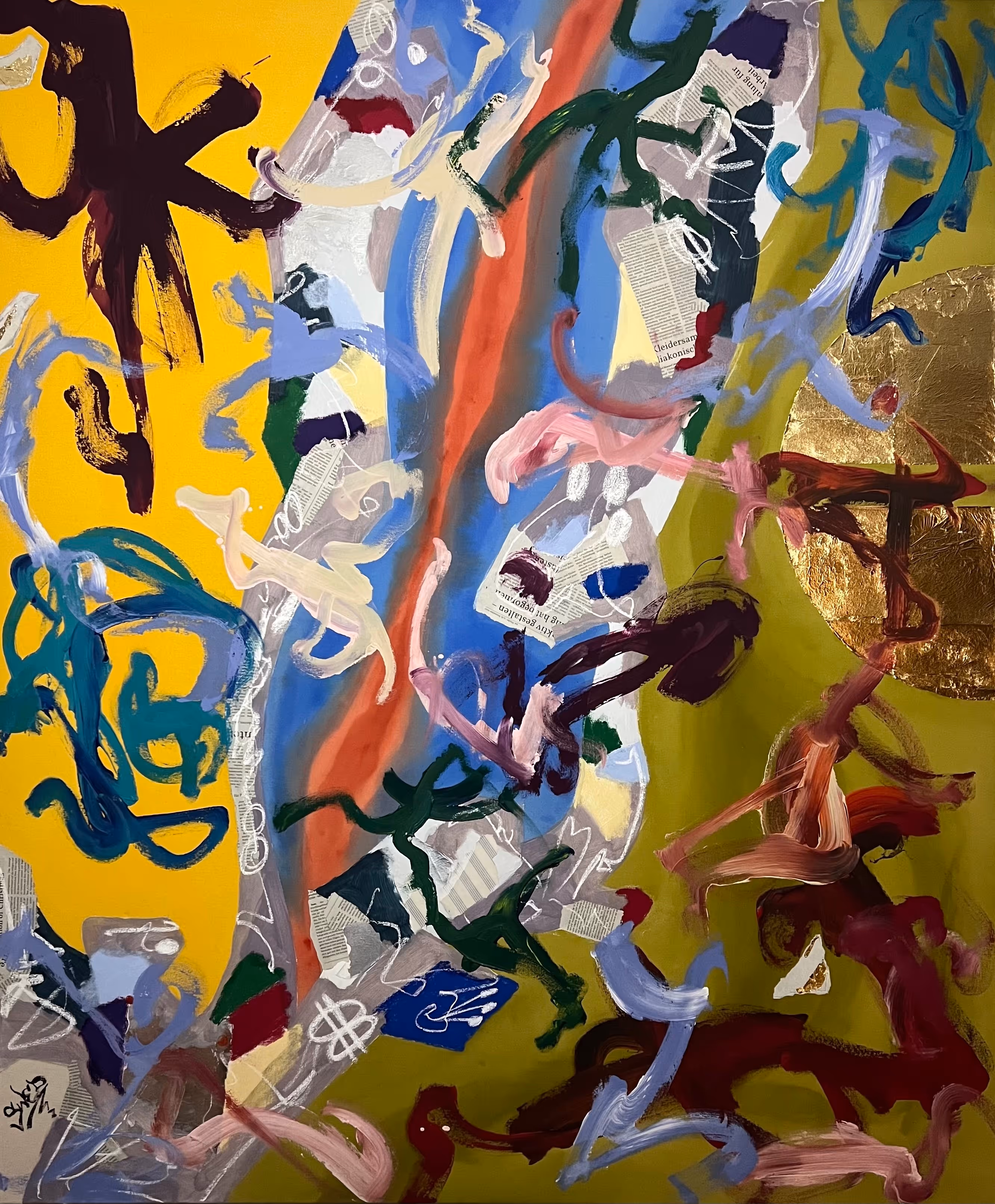 Painting of Nei treni la notte