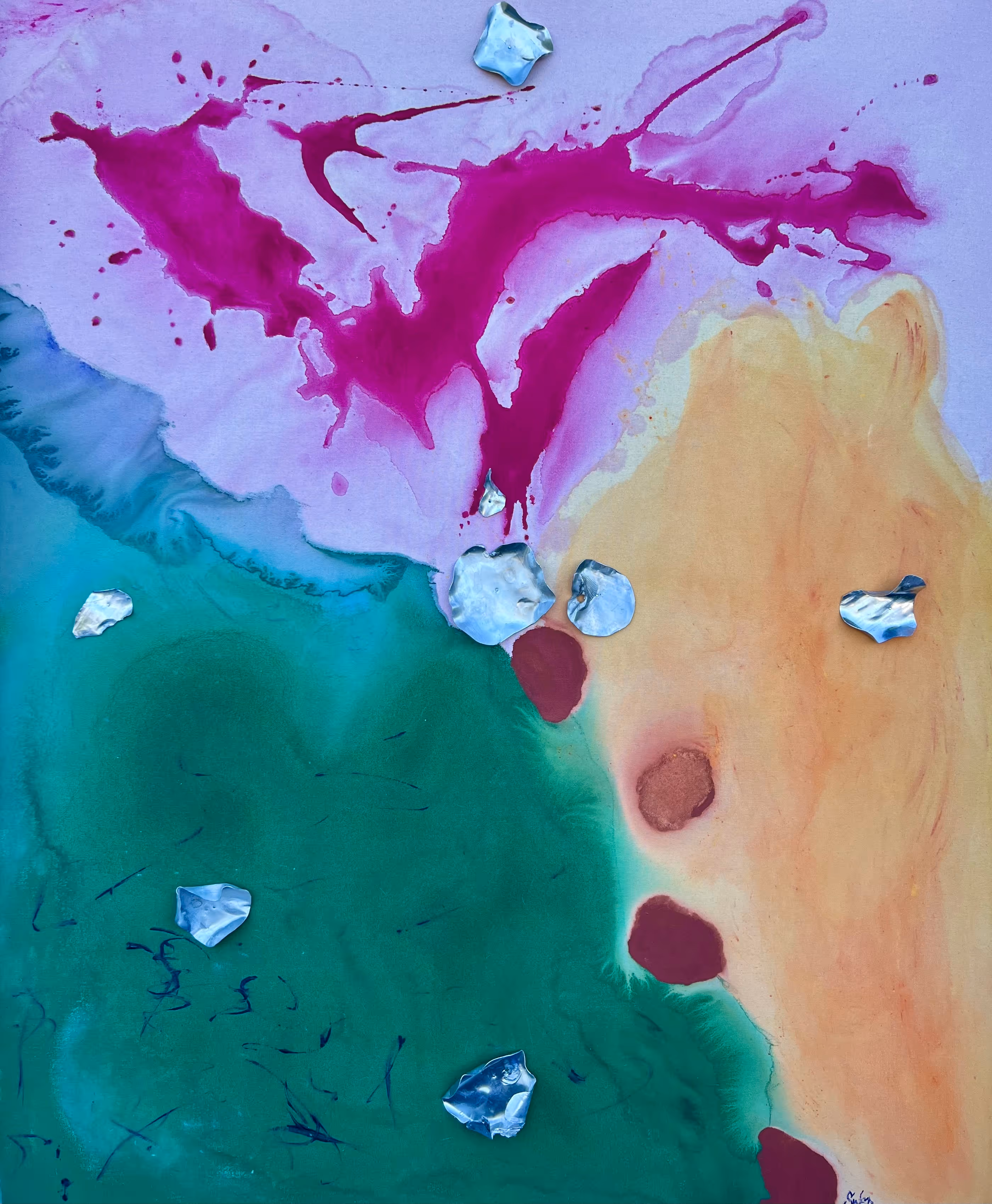 Painting of Now we are free