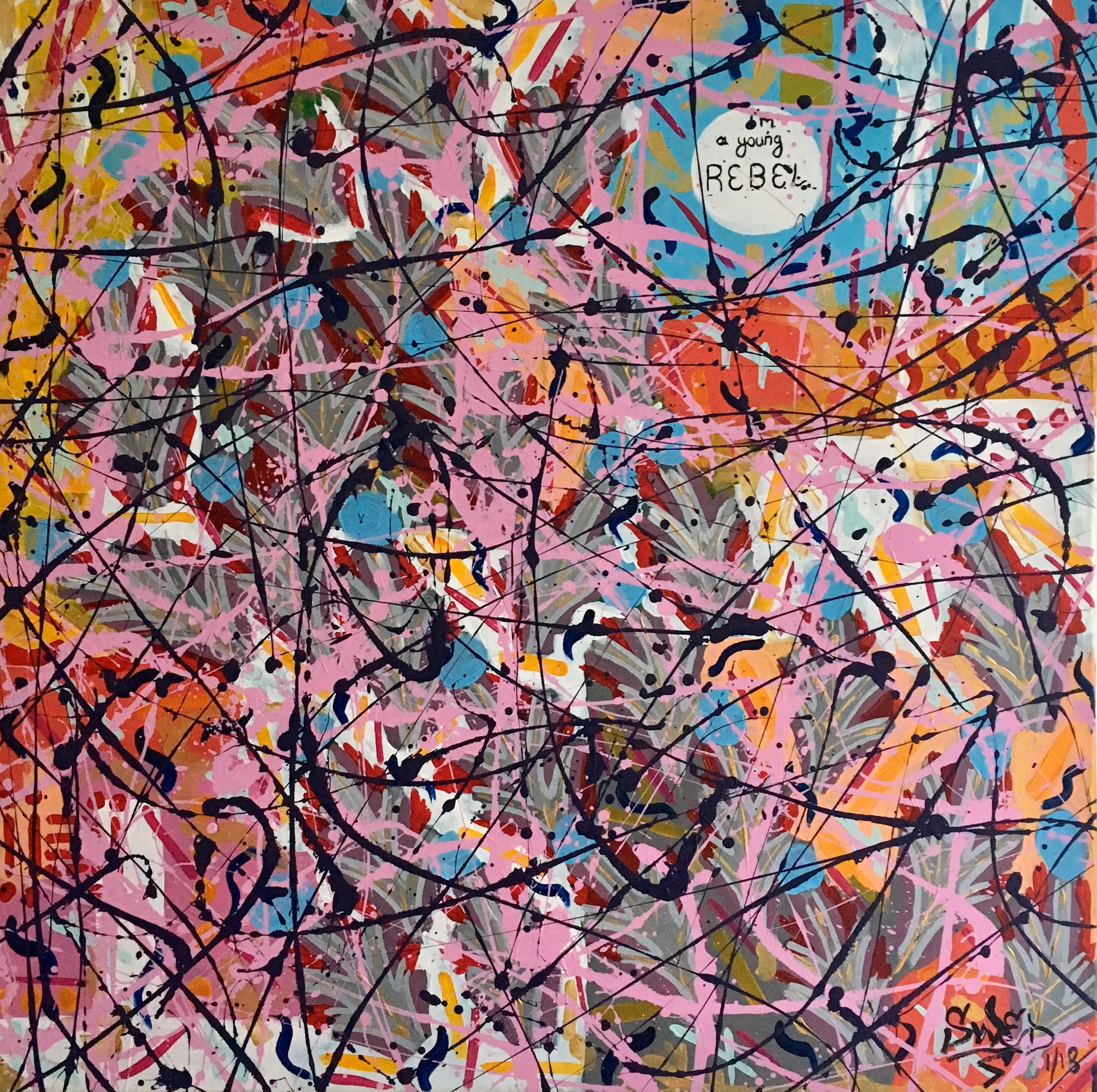 Painting of Vodoo Child